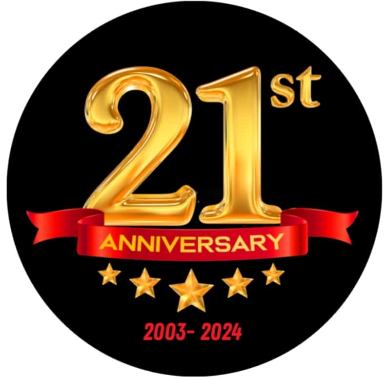 21st anniversary